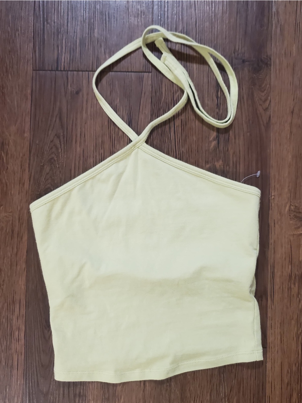 Hollister Light Green Halter Top